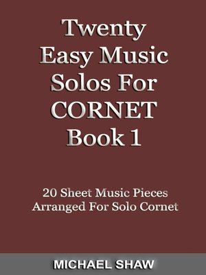 cover image of Twenty Easy Music Solos For Cornet Book 1